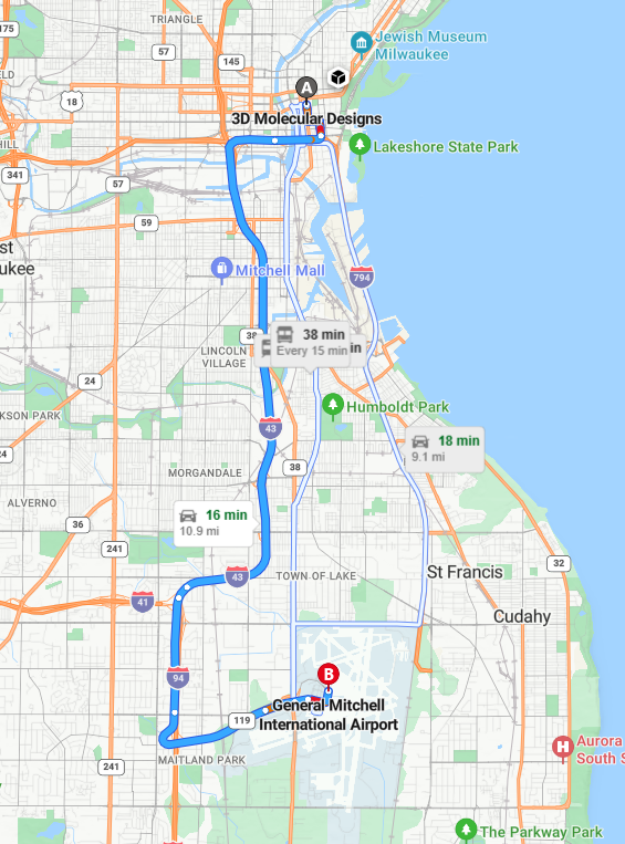 Airport map